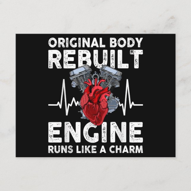Original body rebuilt engine runs like a charm enclosure card (Front)