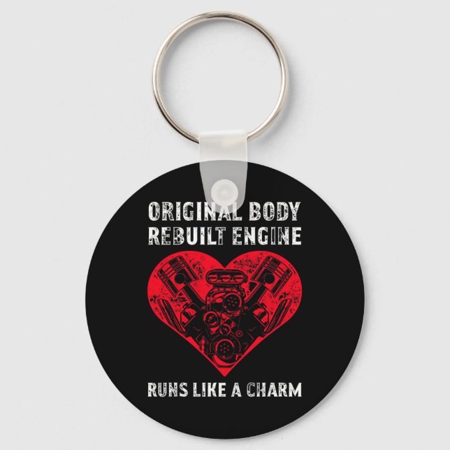 Original Body Rebuilt Engine Runs Like A Charm Hea Key Ring (Front)