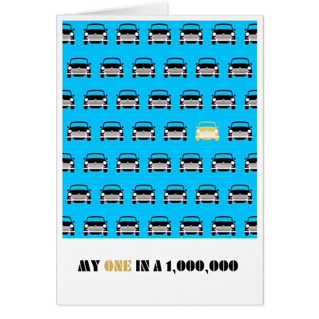 Original British Austin Mini Cooper car (Front)