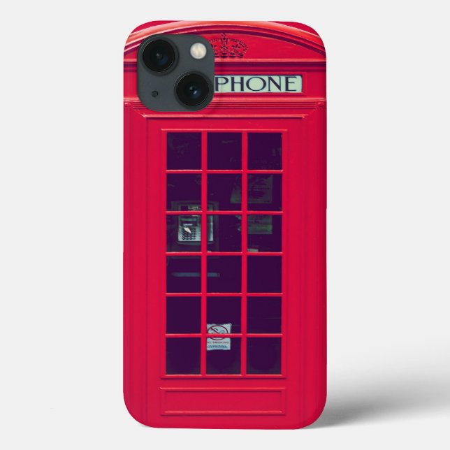 Original british red phone box Case-Mate iPhone case (Back)