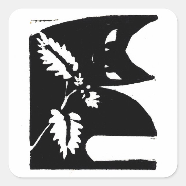 Original Cat Art Stickers Gift Closure (Front)