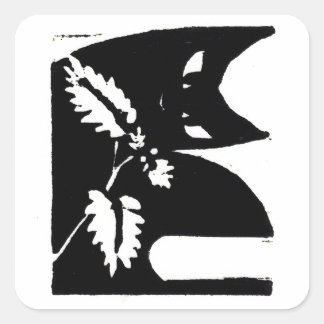 Original Cat Art Stickers Gift Closure