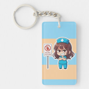 Original Chibi Nurse 2.0 - Focus Mode Key Ring