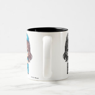 Original Chibi Nurse - Professional Calm Two-Tone Coffee Mug