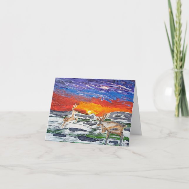 ORIGINAL CHRISTMAS ART CARD (Front)