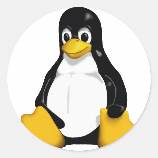 Original Classic Round Sticker (Front)