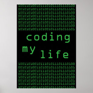 original Coding My Life poster (exclusive)