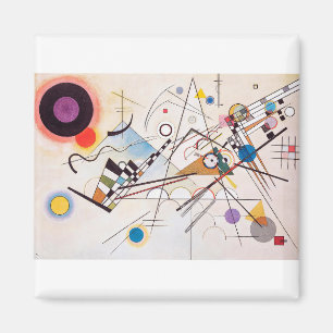 Original Composition VIII by Wassily Kandinsky Magnet