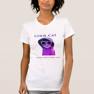 Original Cool Cat logo - grape gradient T-Shirt