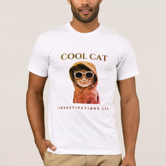 Original Cool Cat logo - stained sunset T-Shirt