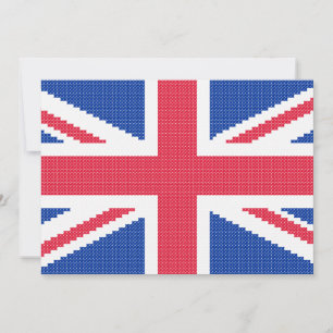 Original cross-stitch design Union Jack