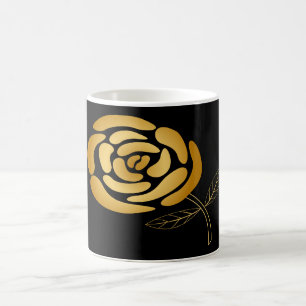 Original cute Golden rose for Celebration Coffee Mug