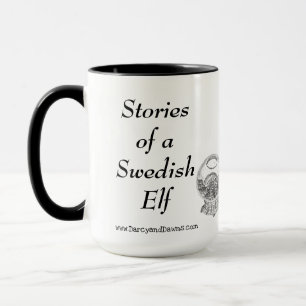 Original Darcy & Dawn mug STORIES OF A SWEDISH ELF
