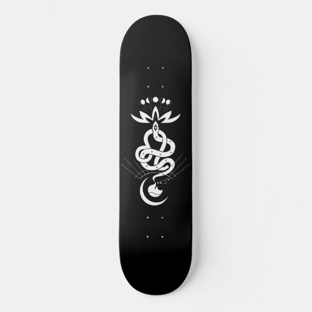 Original design for 2025 Snake printing, Lion Skateboard (Front)