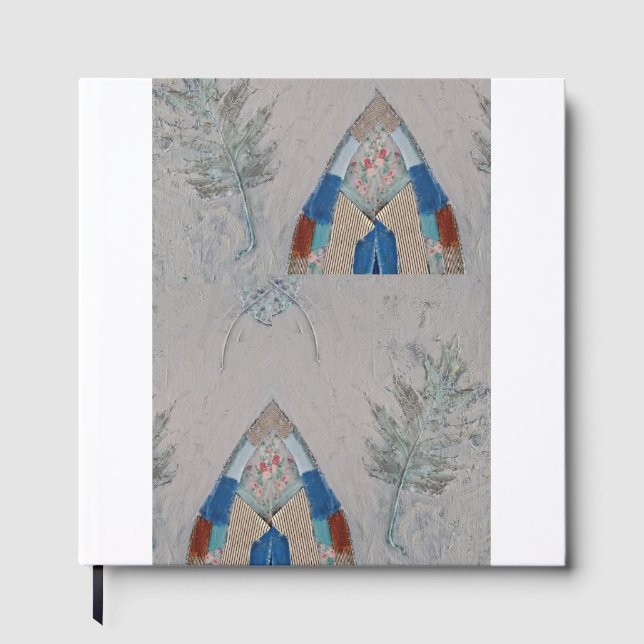 Original design leaf  guest book (Front)