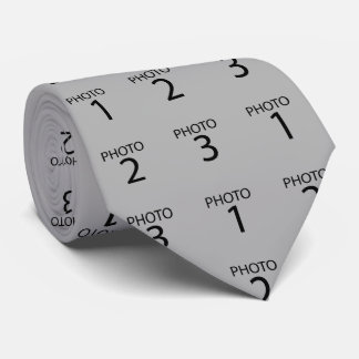 Original diagonal 3 photo collage template tie