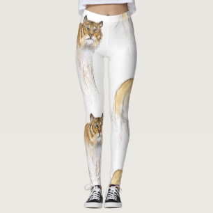 Original Drawing 1 Chinese Tiger Year Birthday L1 Leggings