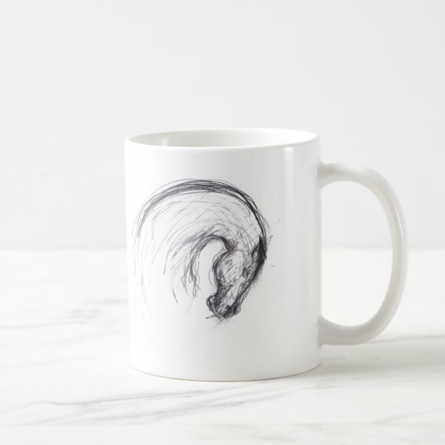Original Drawing 2 Horse Year Zodiac Mug (Right)