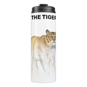 Original Drawing Chinese Tiger Year Birthday TT02 Thermal Tumbler