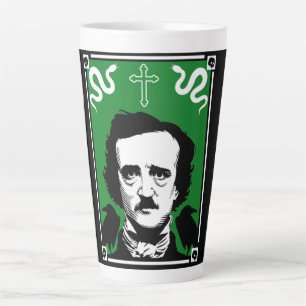 Original Edgar Allan Poe      Latte Mug