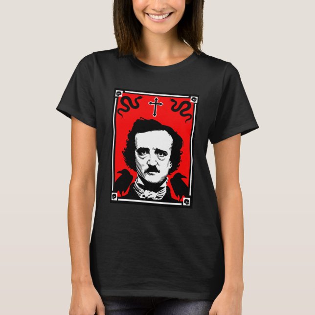 Original Edgar Allan Poe  T-Shirt (Front)