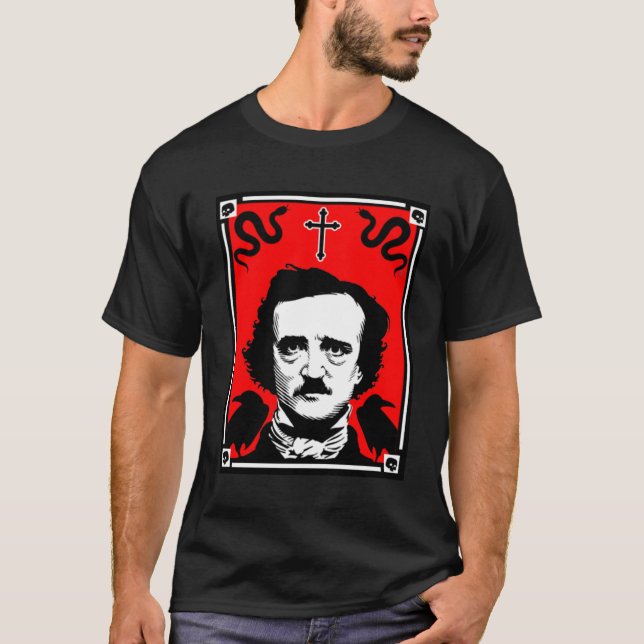 Original Edgar Allan Poe  T-Shirt (Front)