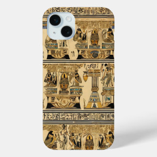 Original Egyptian art iPhone 15 Mini Case