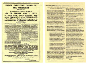 Executive Order 6102 Posters Photo Prints Zazzle Au