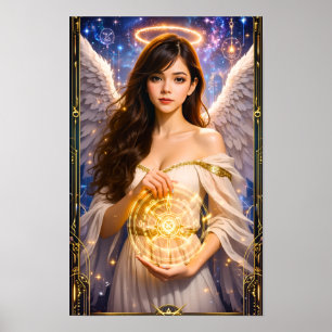 Original Fantasy Portrait Art – The Ana Collection Poster