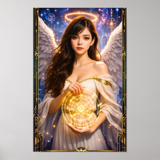 Original Fantasy Portrait Art – The Ana Collection Poster