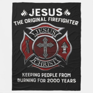 ORIGINAL FIRE FIGHTER FLEECE BLANKET
