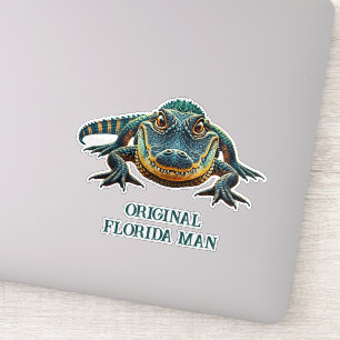 Original Florida Man with Alligator