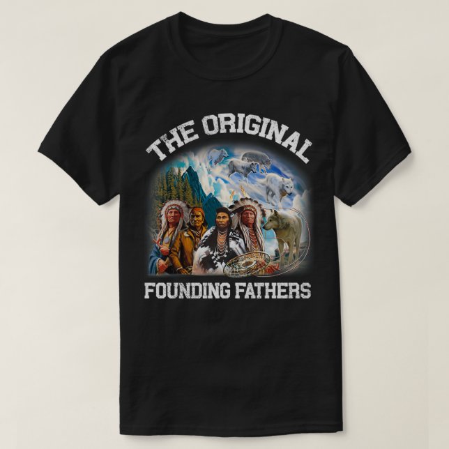 Original Founding Fathers Native American Pullover (Design Front)