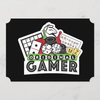 Original Gamer Invitation