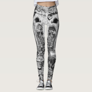 Original Gothic Vampires Crypt Graves Bats Skulls Leggings