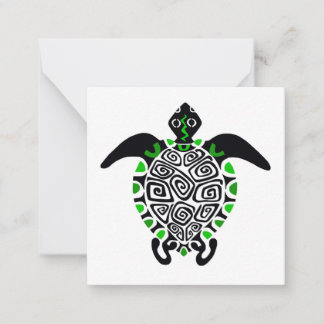 Original graphic  - Sea TURTLE- Conservation - Card