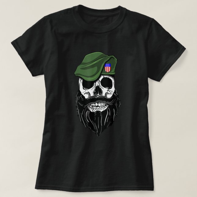 Original Green beret Proud Army Special Forces T-Shirt (Design Front)