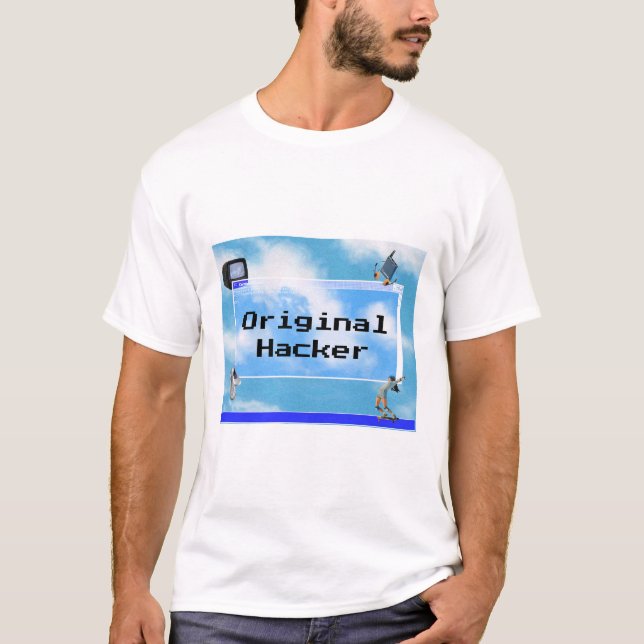 Original Hacker Windows 95 Theme T-Shirt (Front)