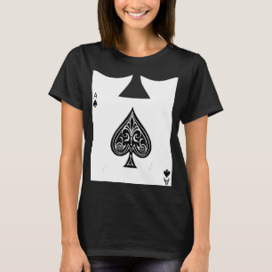 Original Halloween Playing Card Costume Alice In W T-Shirt