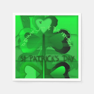 Original Happy St Patrick's Day Paper Napkin