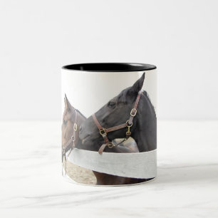 Original Horse Whisperer Two-Tone Coffee Mug
