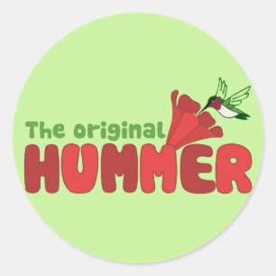 Original Hummer Classic Round Sticker