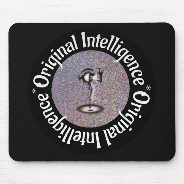 Original Intelligence (O.I.) Mouse Pad (Front)