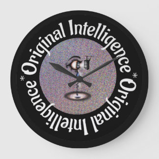 Original Intelligence (O.I.) Wall Clock