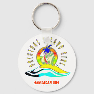 ORIGINAL ISLAND GIRLZ, JAMAICAN GIRL KEY RING