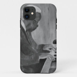 Original Jazz Pianist Oils iPhone 5, Barely There 11 Case