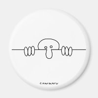 Original Kilroy Magnet