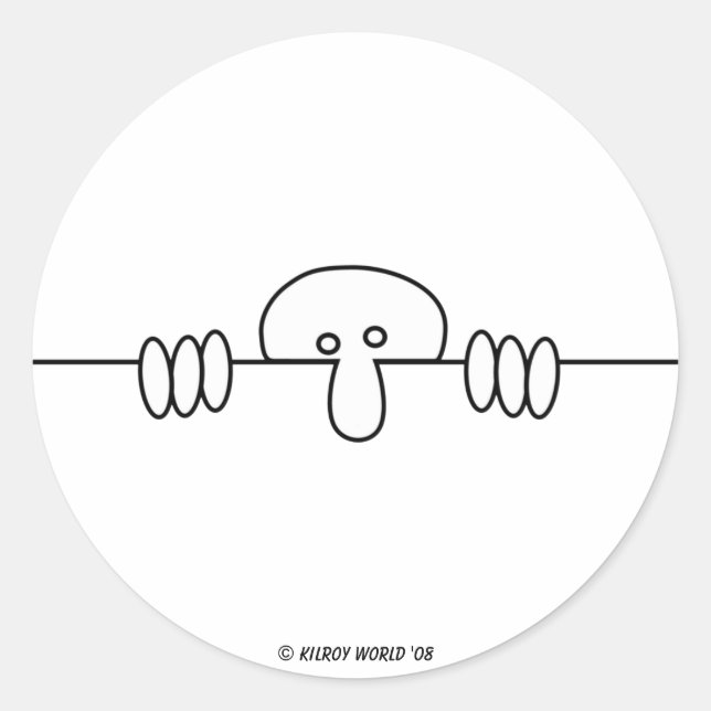 Original Kilroy Sticker (Front)