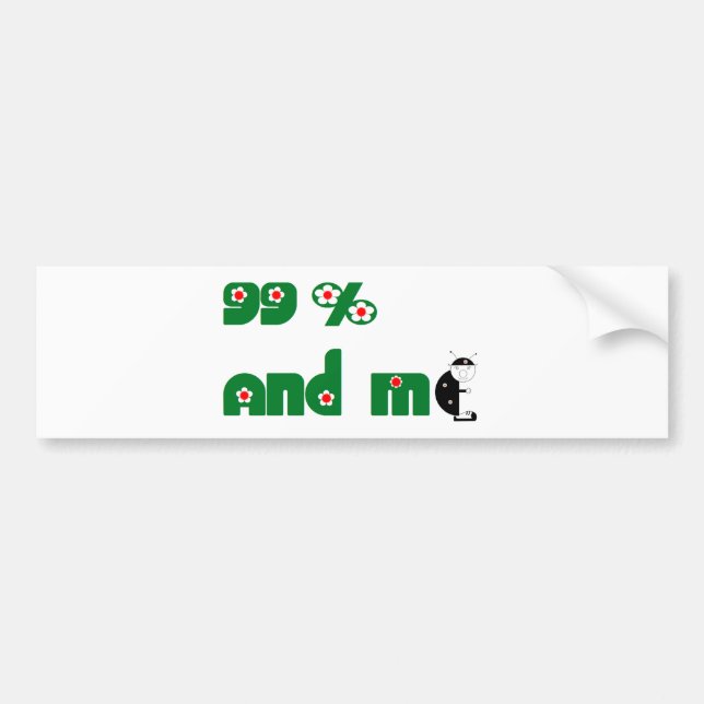 original ladybird bumper sticker (Front)