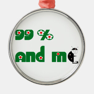 original ladybird metal tree decoration